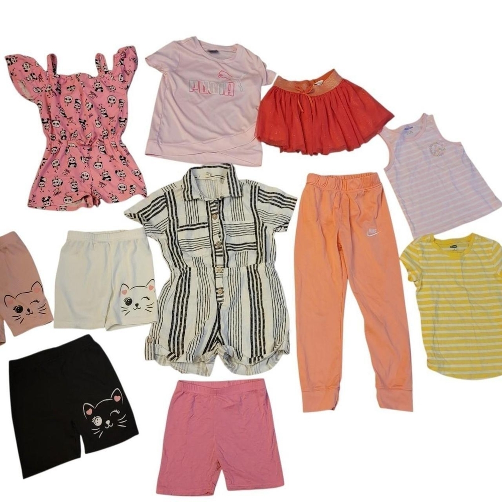 DKNY / nike / puma / carters girl clothing bundle Size 4/5/6 GIRL - Picture 3 of 10